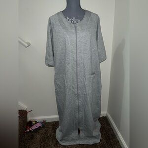 Gray Pajama Dress